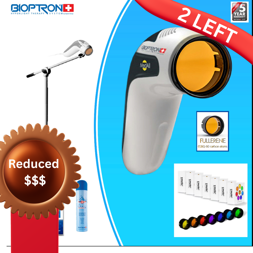 YouTHron®/ MedAll®-Bioptron by Zepter – COMPLETE Set "PLUS" featuring the FULLERENE FILTER