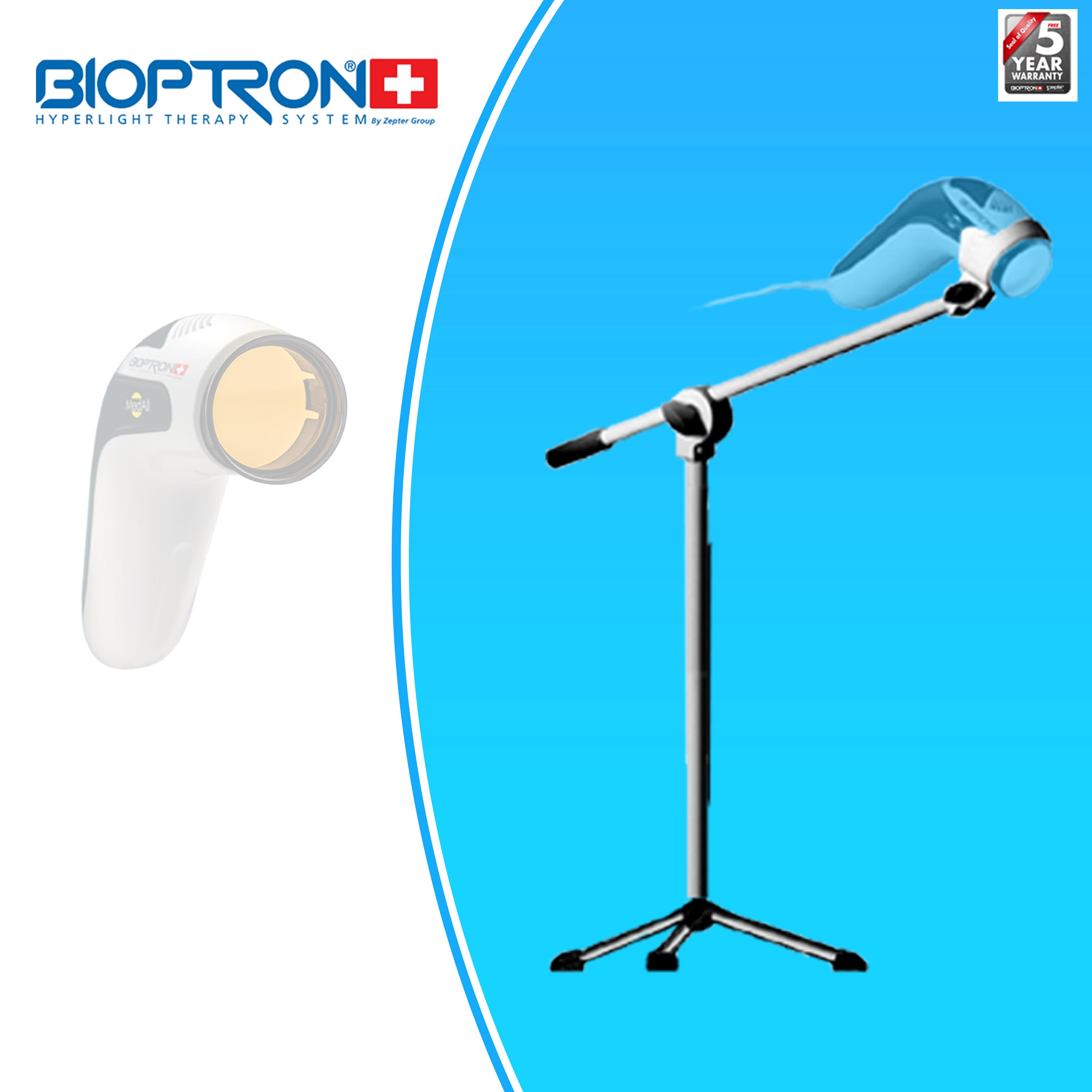 YouTHron® / MedAll®-Bioptron Floor Stand (ONLY) – Lumia Science