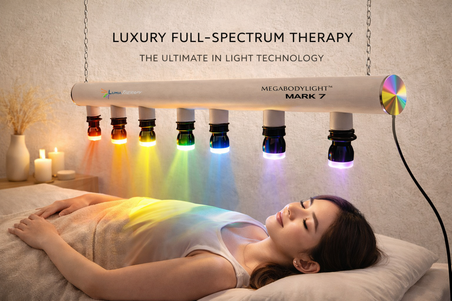 MEGABODYLIGHT MARK 7 Advanced LED light therapy