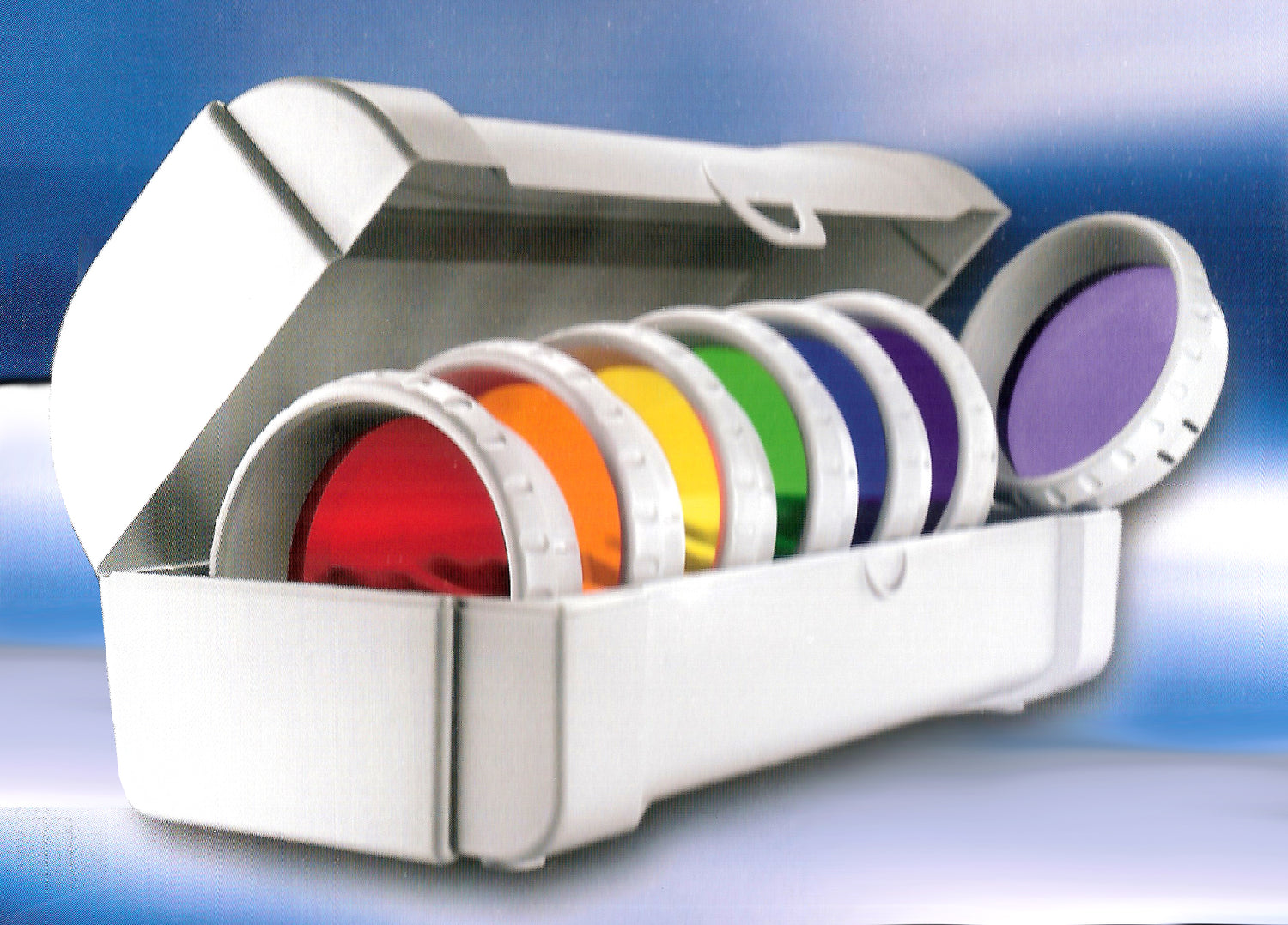 PRO 1® - Bioptron Color Therapy Filter Set in Plastic Case