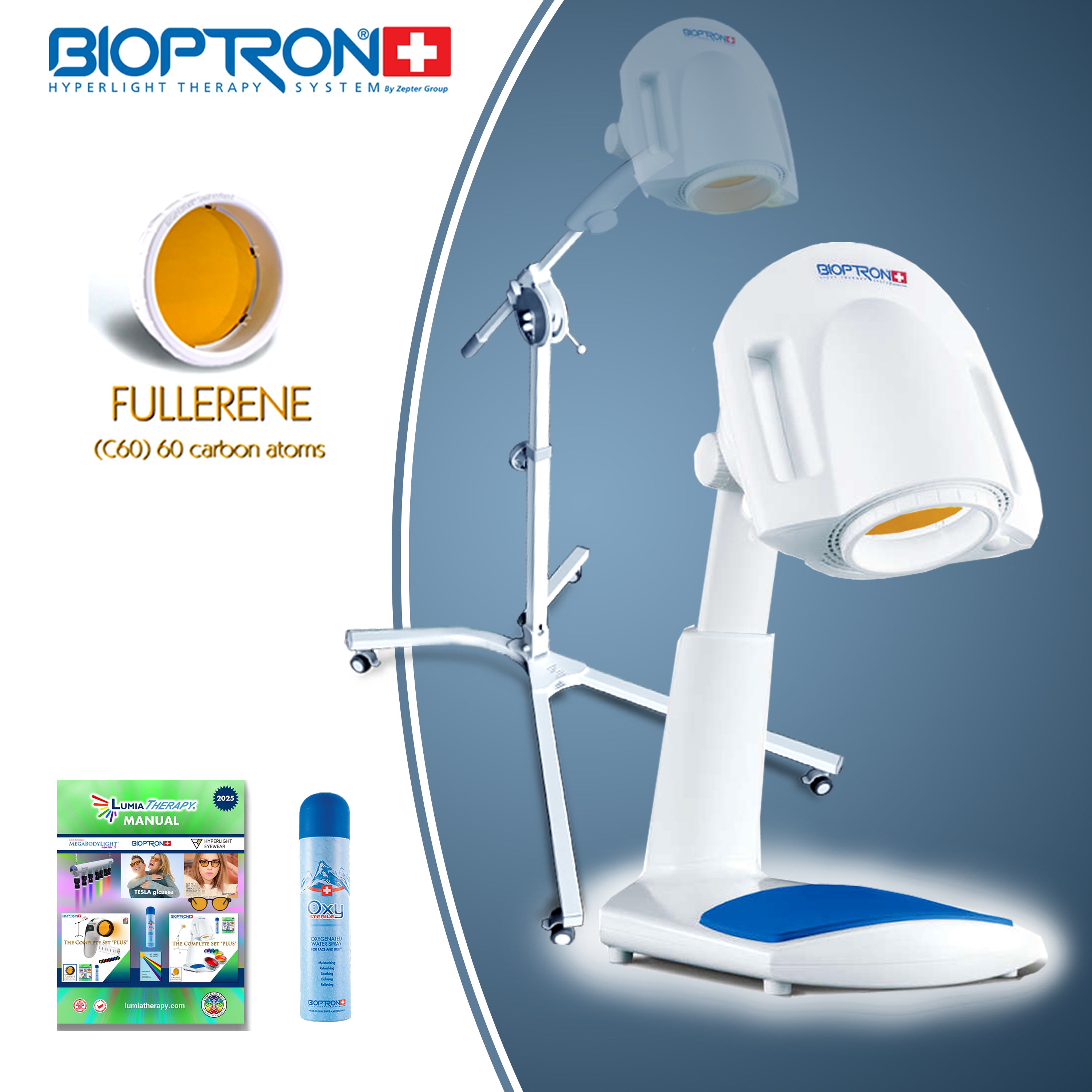 Pro 1 - Bioptron by Zepter w/ Floor Stand & FREE Table Stand