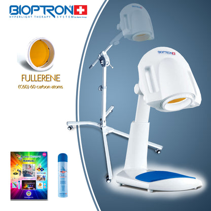PRO 1® - Bioptron by Zepter w/ Floor Stand &amp; FREE Table Stand &amp; featuring the Fullerene filter
