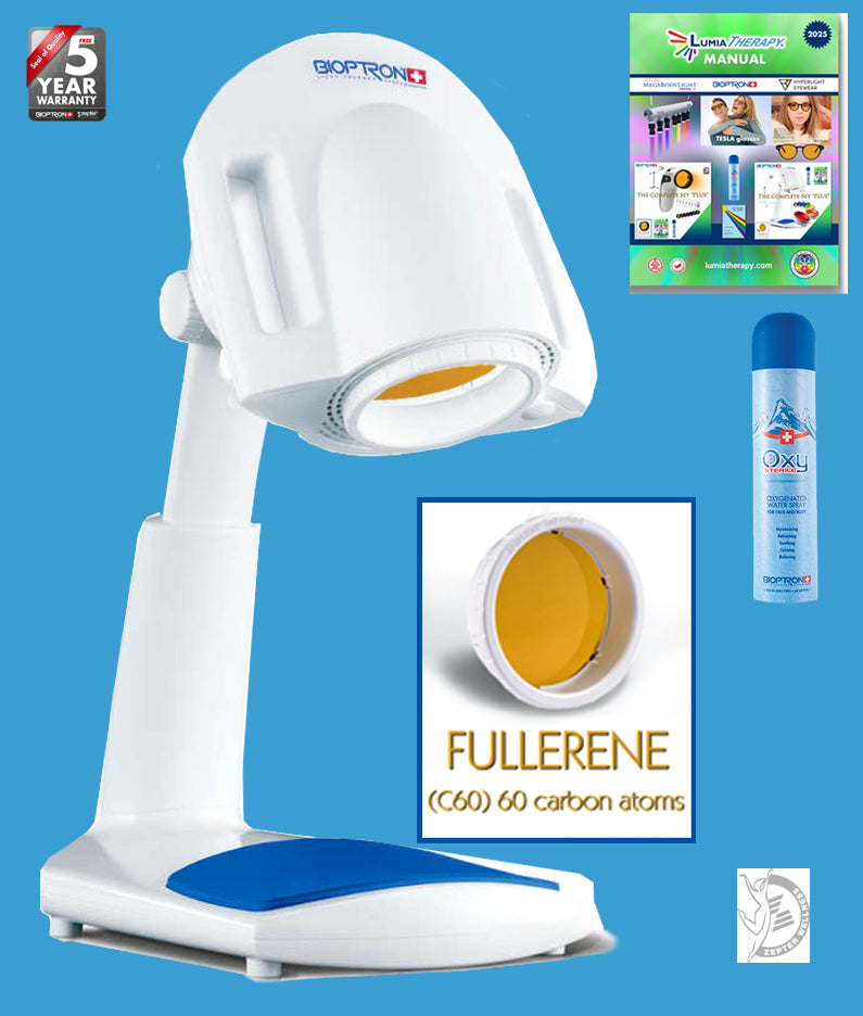 PRO 1-Bioptron featuring Fullerene filter with Table Stand PRO 1-Bioptron featuring Fullerene filter with Table Stand