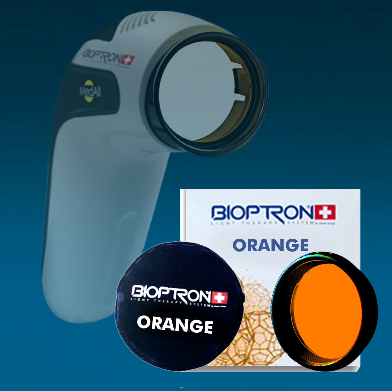 YouTHron-Bioptron INDIVIDUAL Color Therapy filter ONLY - ORANGE
