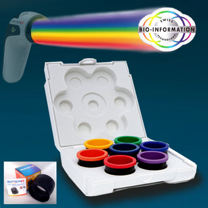 HSU Special YouTHron® / MedAll®-Bioptron / w/ Floor Stand &amp; Color Therapy Set