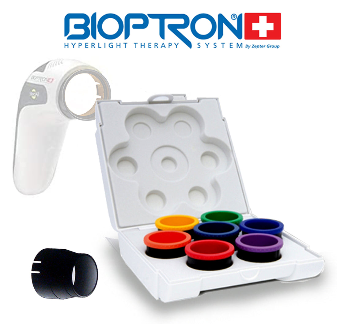 YouTHron® / MedAll®  COLOR THERAPY PLASTIC CASE SET (ONLY)  w/ YouTHron Adapter