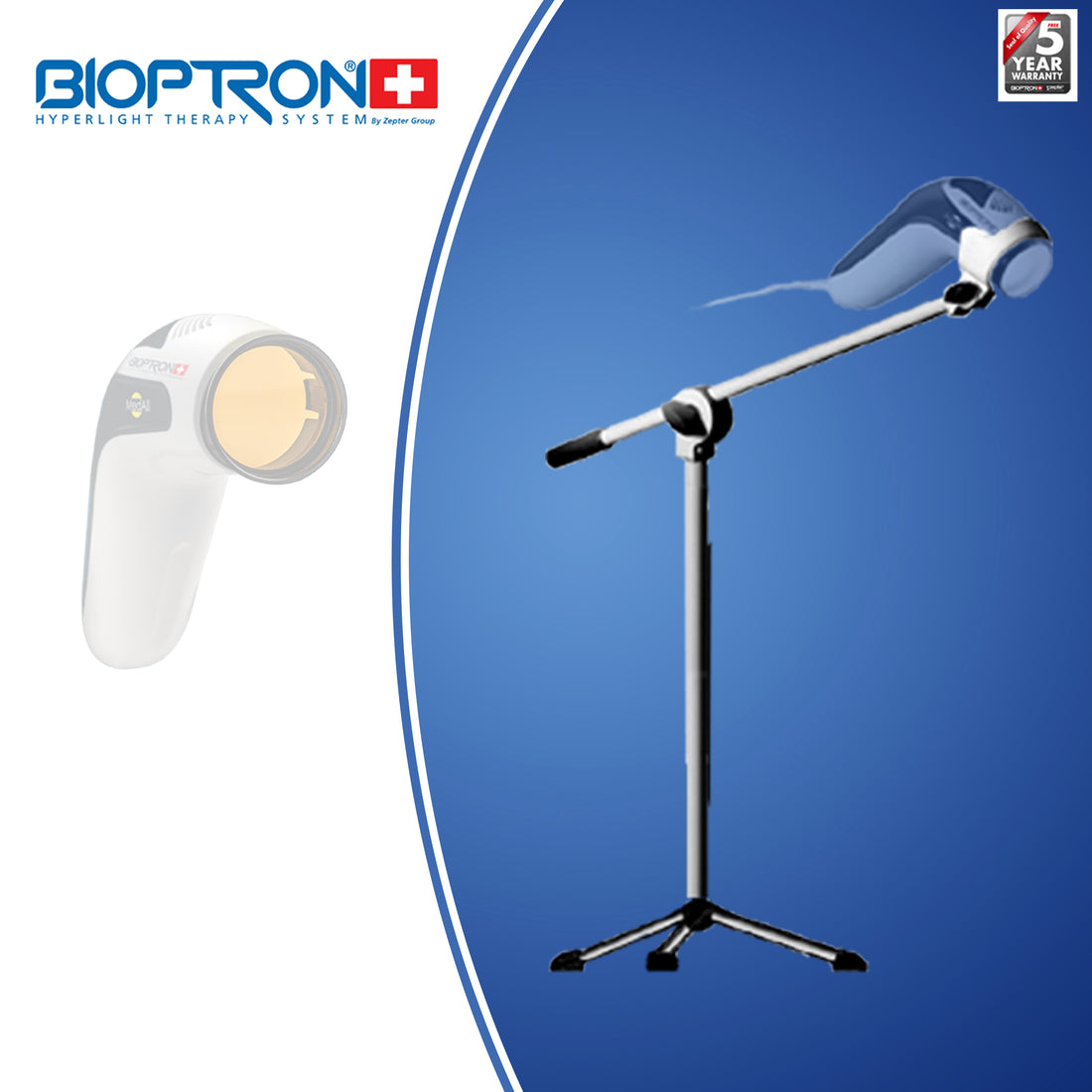 YouTHron® / MedAll®-Bioptron Floor Stand (ONLY)