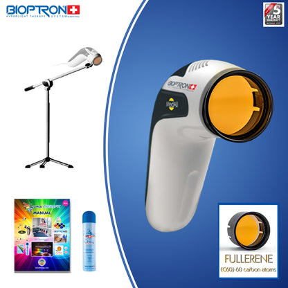 YouTHron® / MedAll®-Bioptron /Fullerene/ w/ Floor Stand &amp; Lumia Therapy Manual