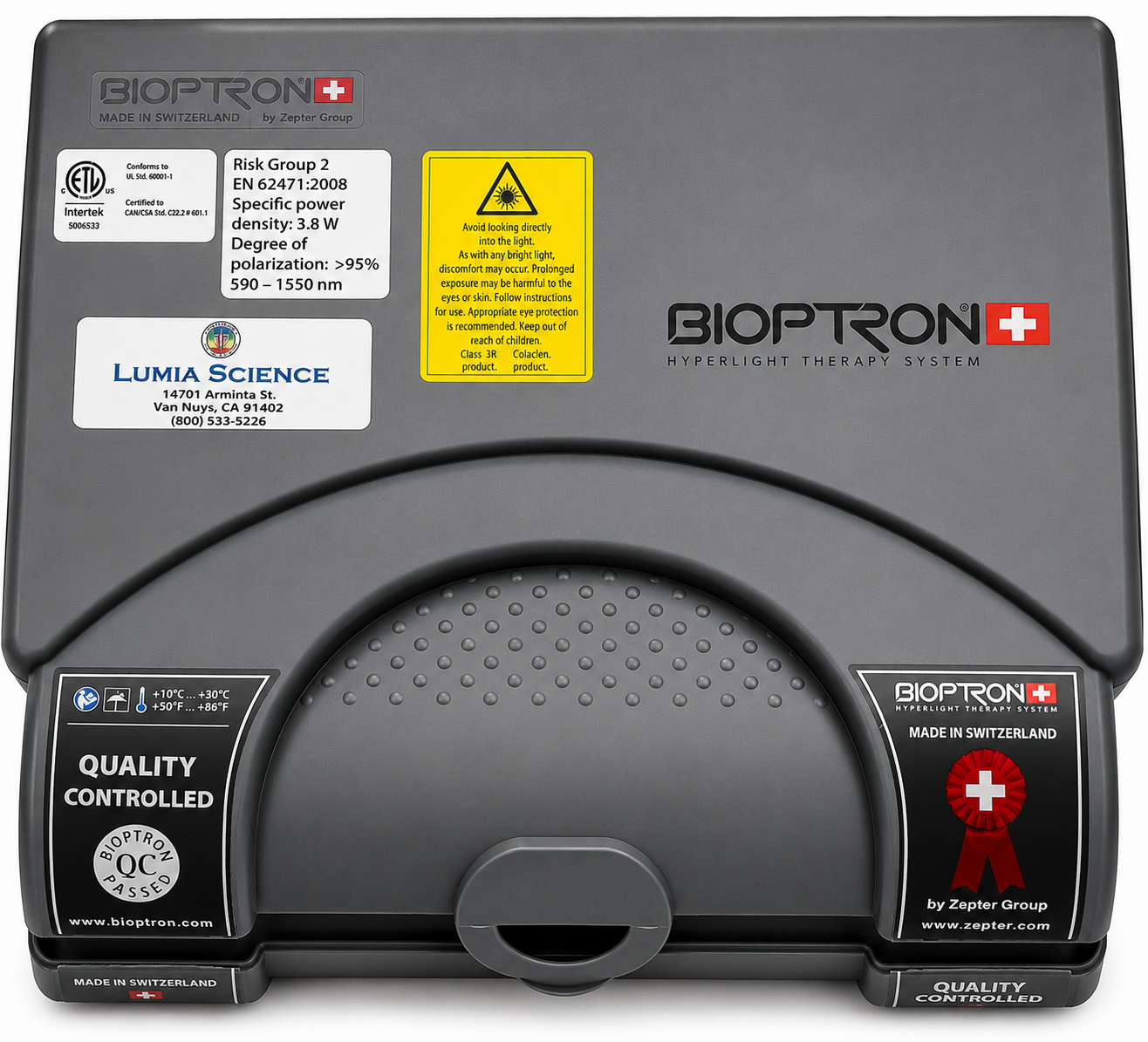 YouTHron®/ MedAll®-Bioptron by Zepter – COMPLETE Set "PLUS" featuring the FULLERENE FILTER