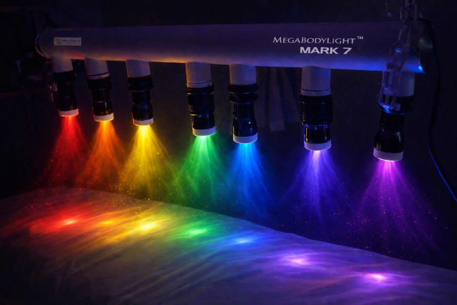 NEW MegaBodyLight® MARK 7 with LED Powerheads 5x brighter than