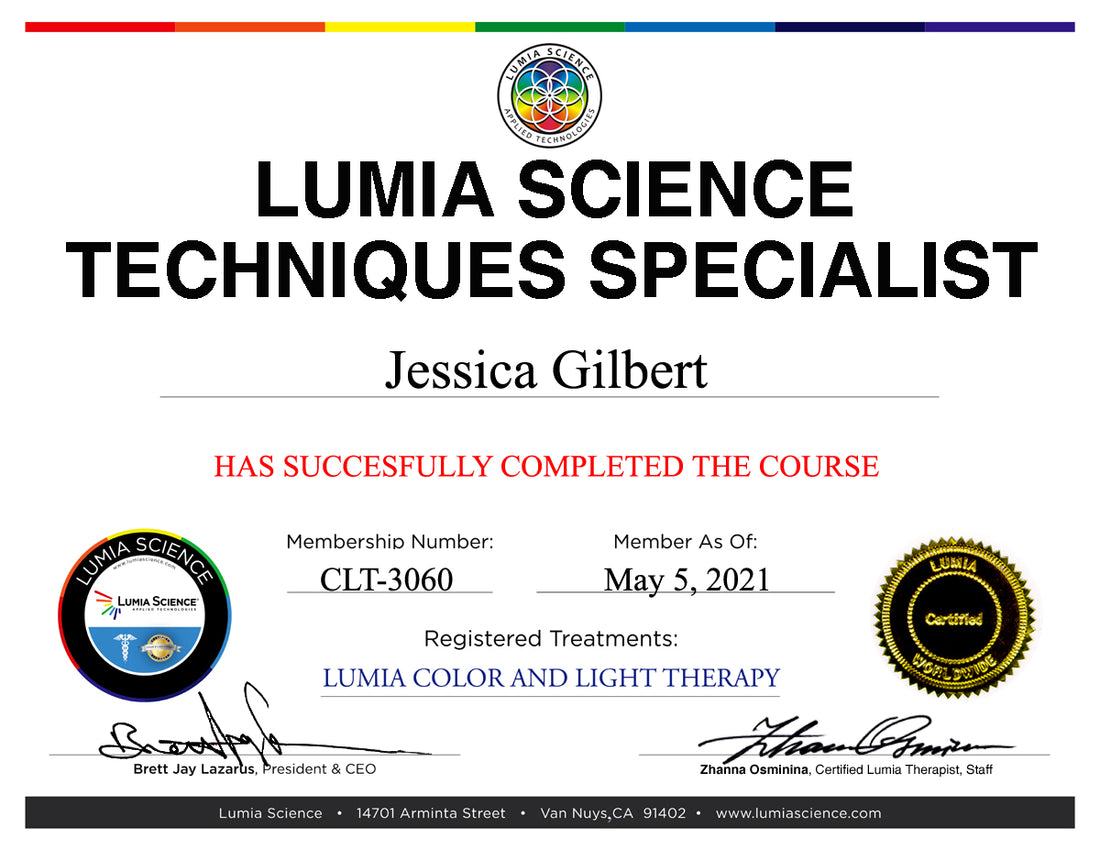 Lumia Therapy Techniques Specialist Training